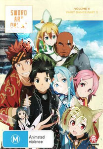 Sword Art Online Vol. 4 - Fairy Dance Part 2 |Eps 20-25 | Sword Art Online - Part Four  DVD